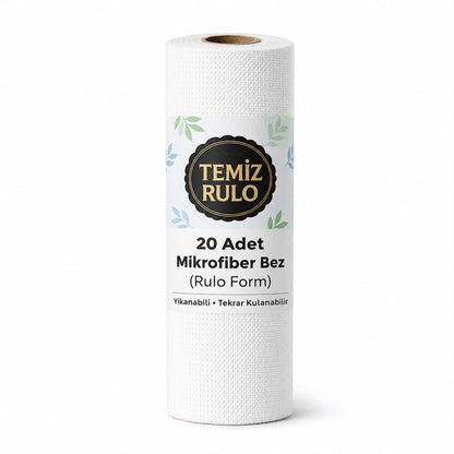 Temiz Rulo™ Mikro Fiber Rulo Havlu